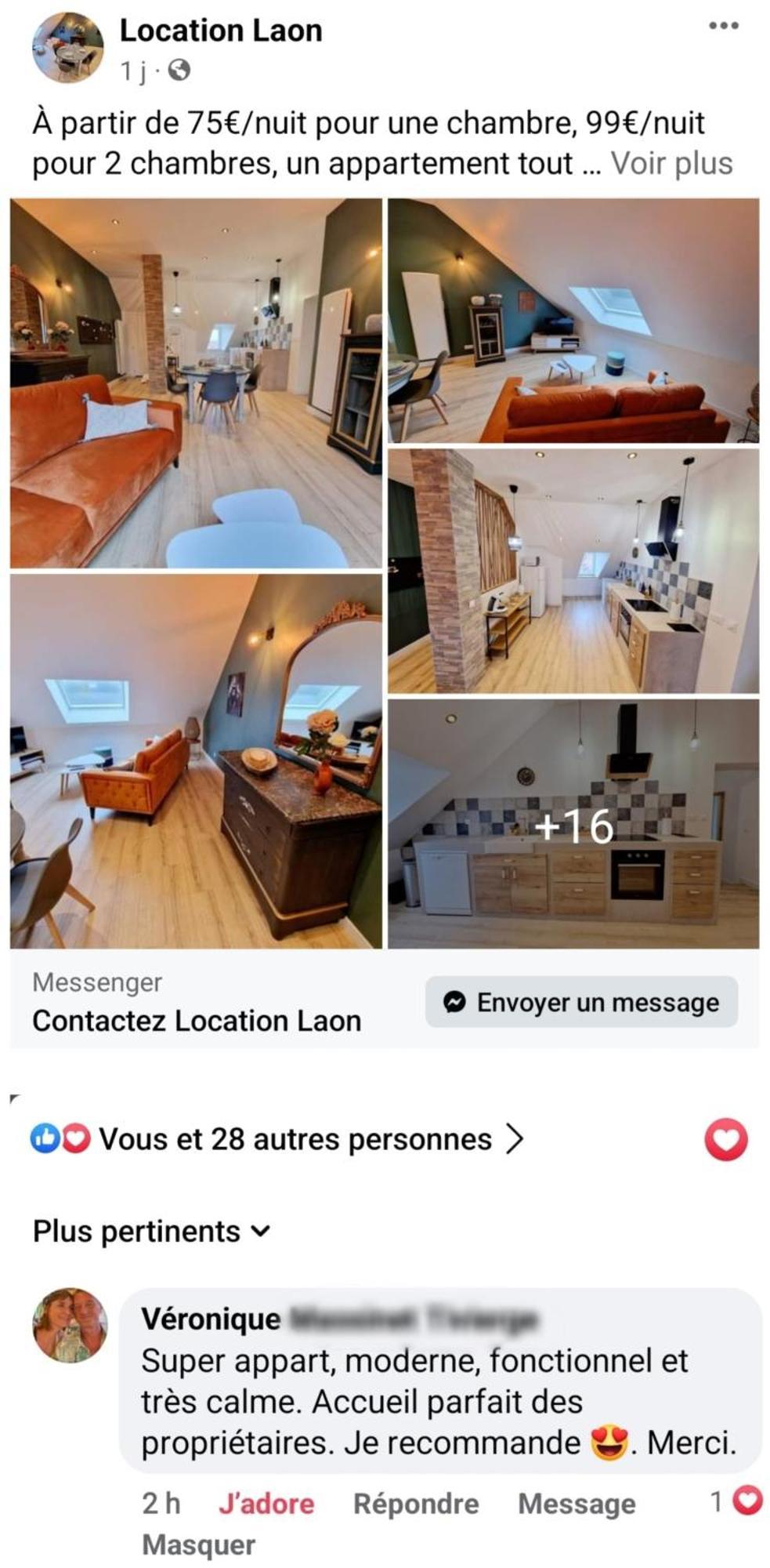 Le Colombier Apartment Laon Exterior photo